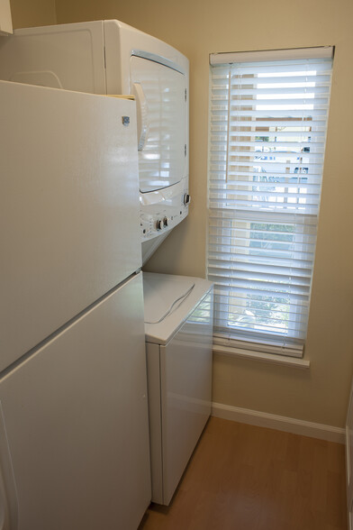 New stacked washer and dryer. - 426 Orange Blossom