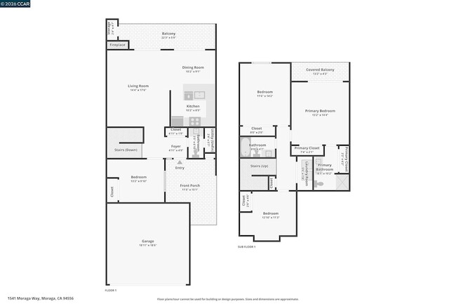 Building Photo - 1541 Moraga Way