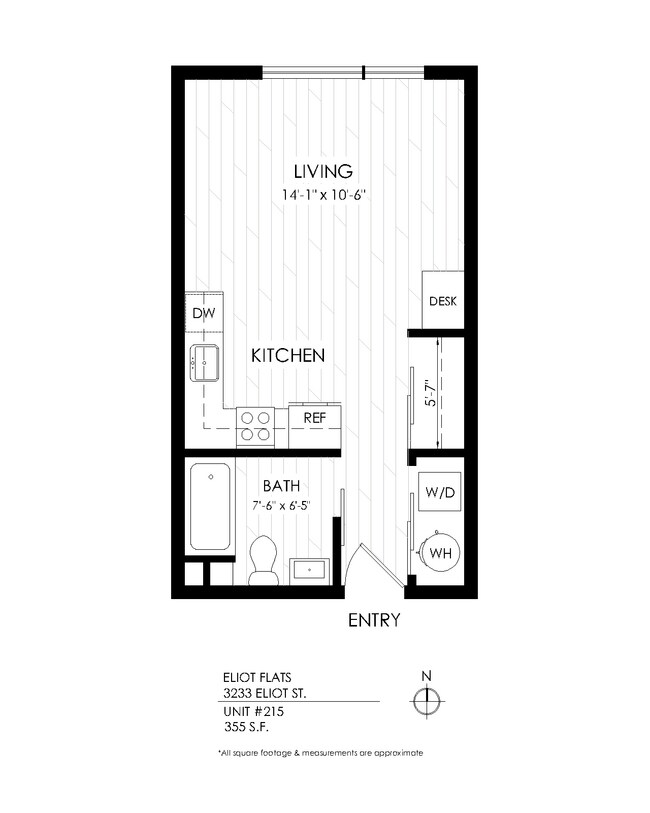 Floorplan - Eliot Flats