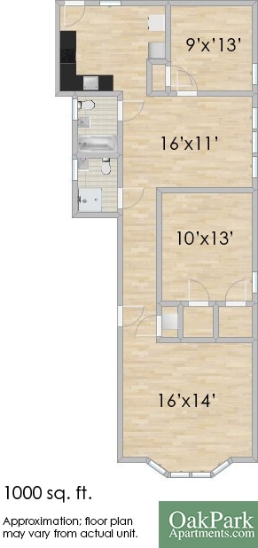 Floorplan - 409-411 S. Taylor Ave. and 101-103 Washington Blvd.