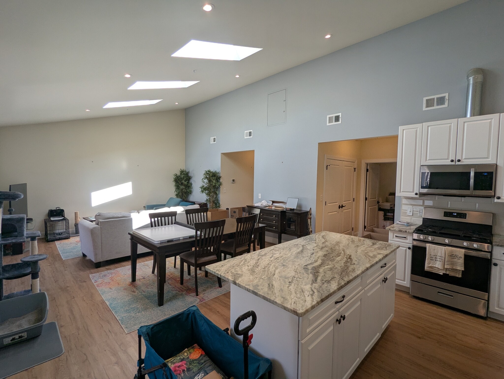 Kitchen to Living Room - 225 W Pastorius St