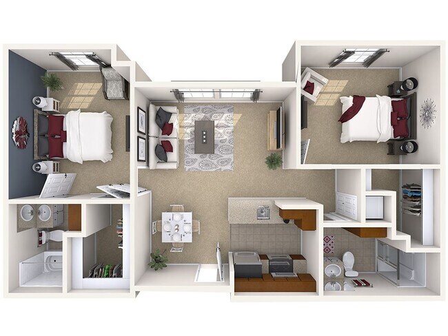 Floorplan - The Reserve at North Dallas