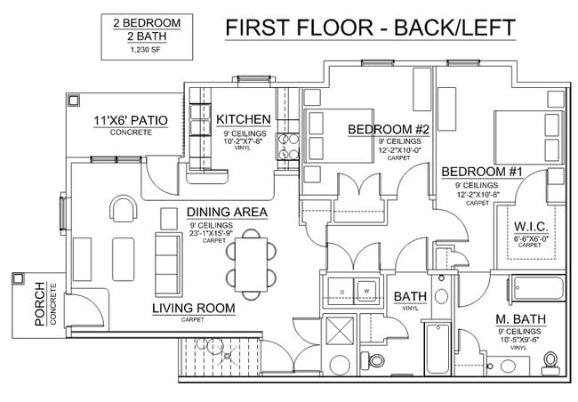 2BR/2BA - Shady Oak Apartments