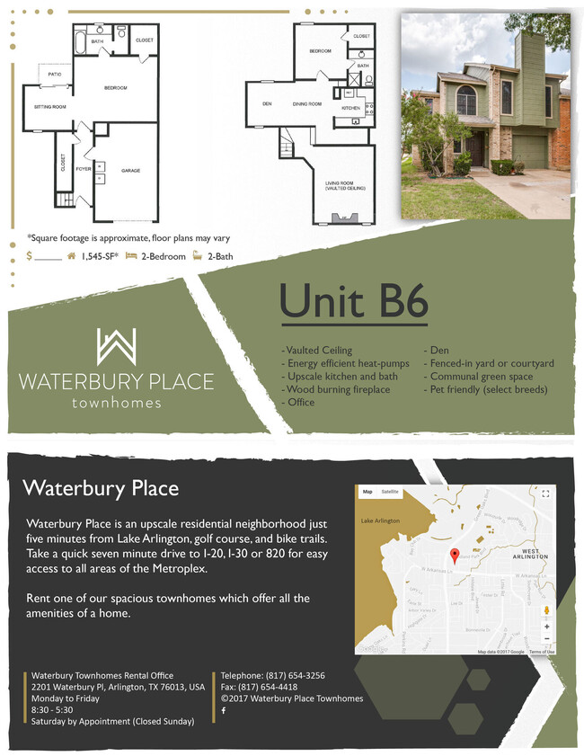 Floorplan - WATERBURY PLACE