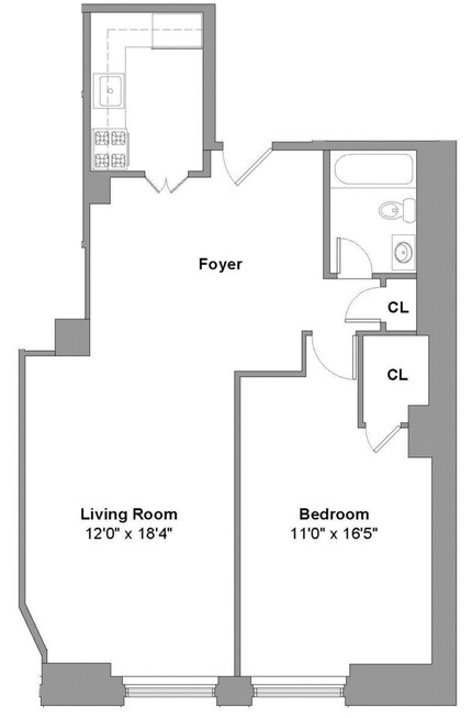 1BR/1BA - 88 Lexington Avenue