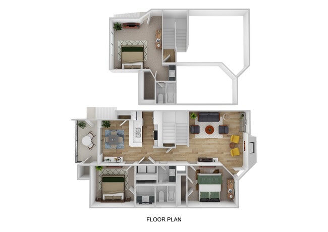 C1 Floor Plan - The Lantern