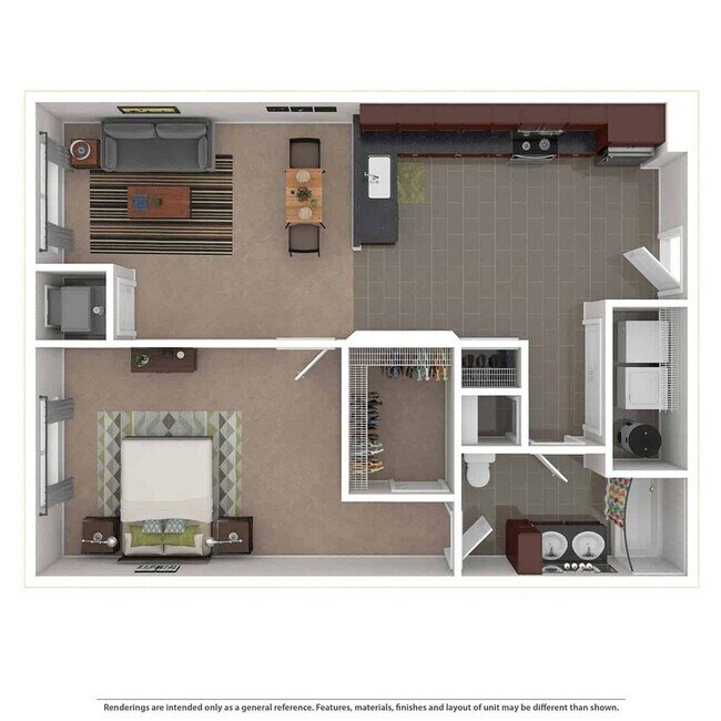Woodland-ExpandedKitchen- 1BD 1Bath 878sqft - Woodland Hills