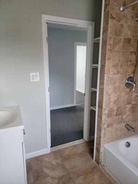 Bathroom storage - 12 Ridge Ave