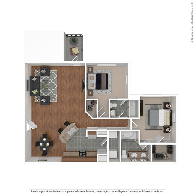 Floorplan - Brenneman Farm Apartments