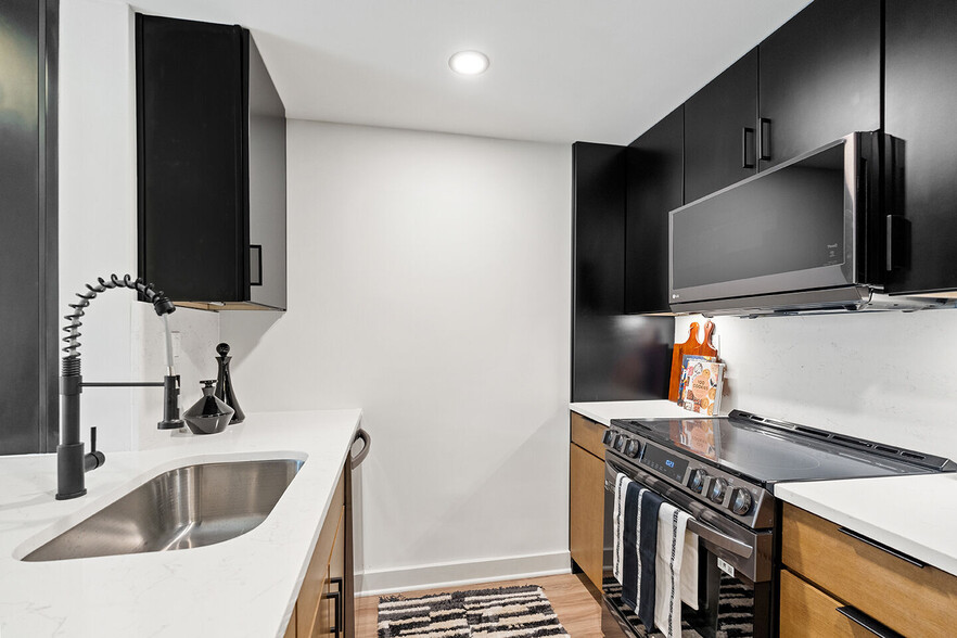 Energy-Efficient, Matte Black Appliances - Cortland Arlington