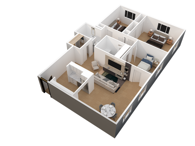 Floorplan - Thomas Wynne Apartments