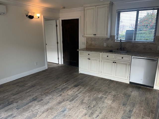 Kitchen View showing Front Door & Bedroom Door - 28445 Lewis Pl