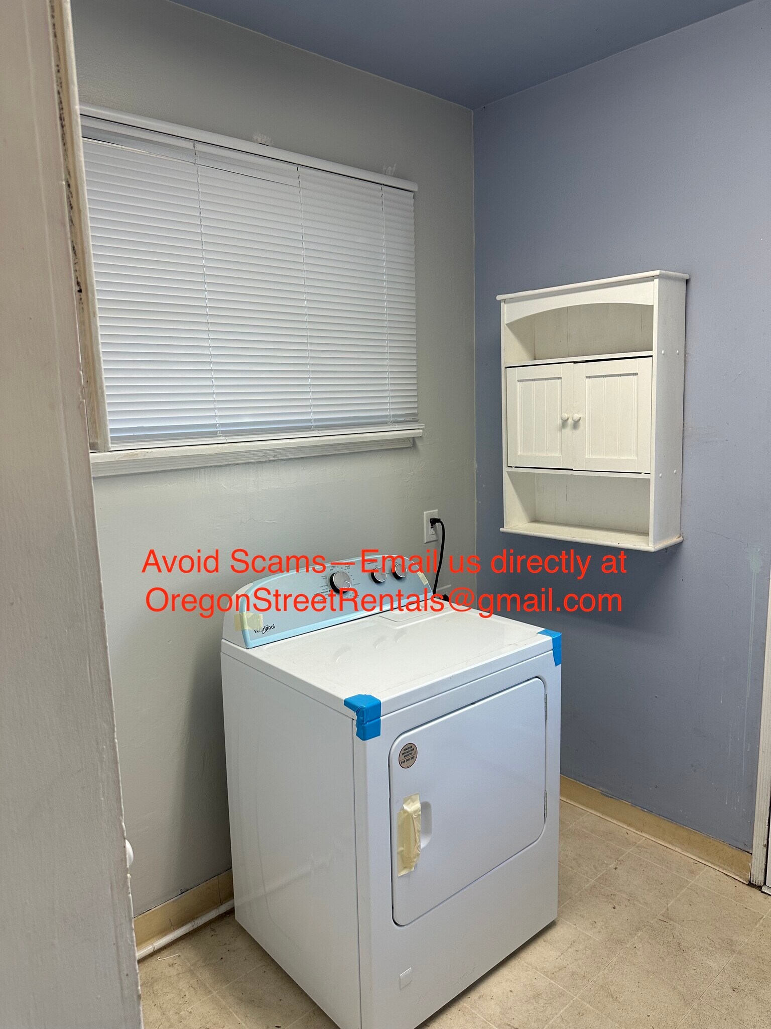Laudry room with dryer - 28 Oregon St
