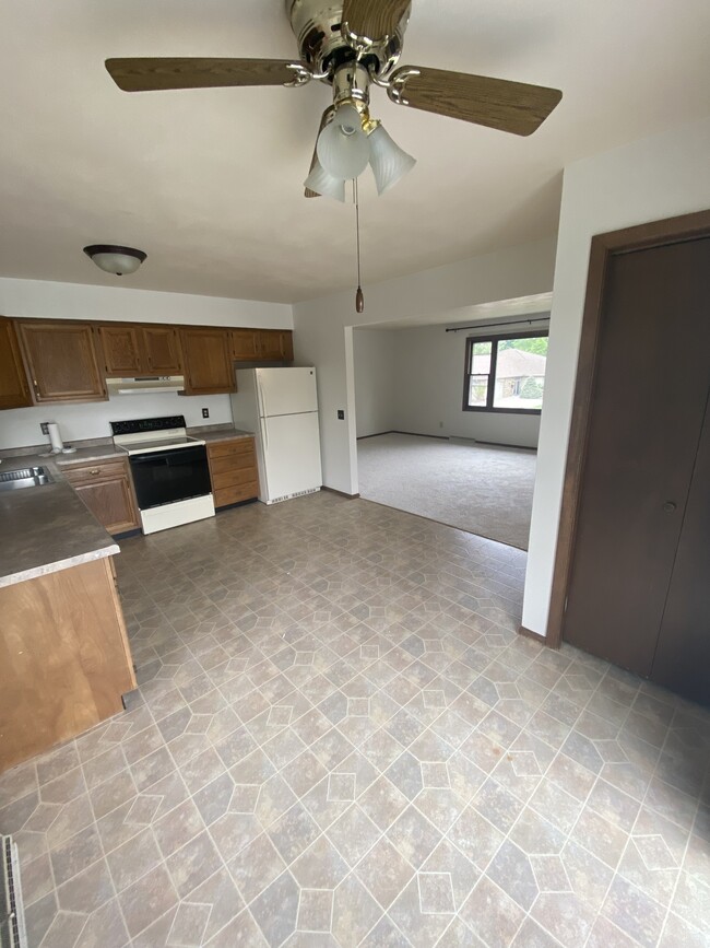 Kitchen, with view into living room - 2912 12th St S