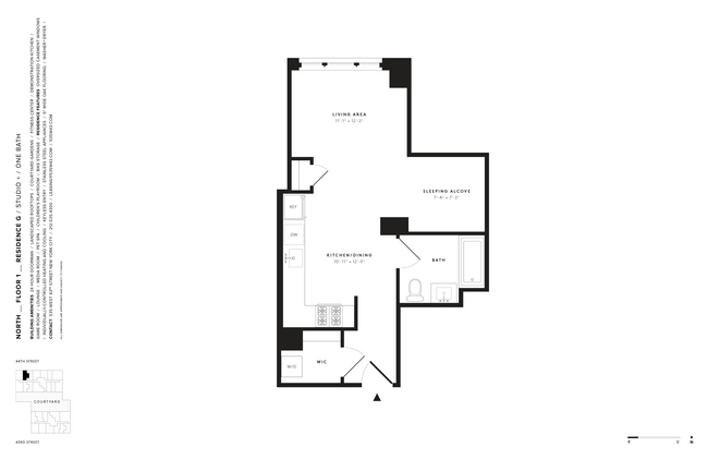 Floorplan - 535 W 43rd Street