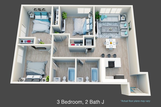 Floorplan - Noho Urban Apartments