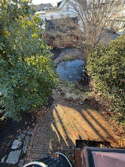 KOI pond - 4 S 4th St