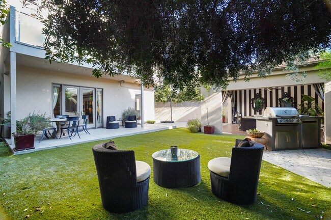 Back yard - 841 N Crescent Heights Blvd