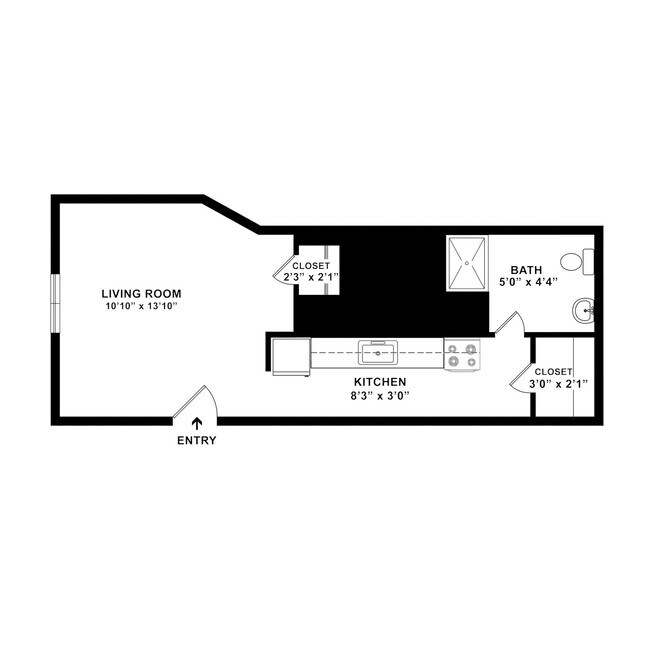 Floorplan - The Madison Apartments