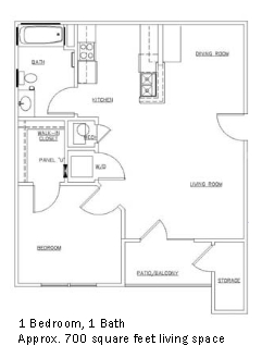 1 bedroom - Park Ridge at Conway