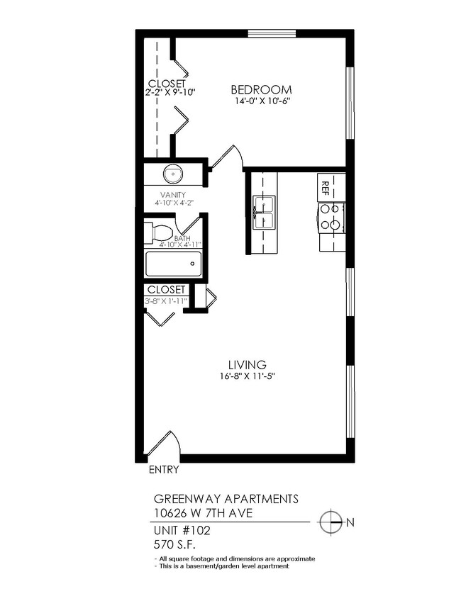 Floorplan - Greenway Apartments