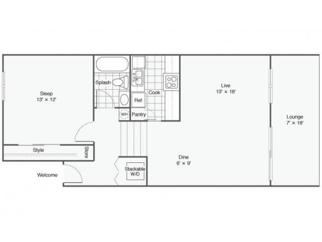 Floorplan - The Bluffs at Mountain Park