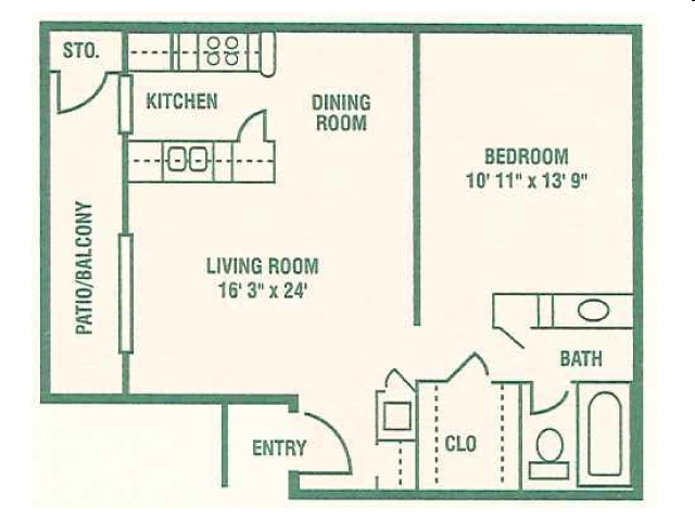 1BR/1BA - Seaport Village