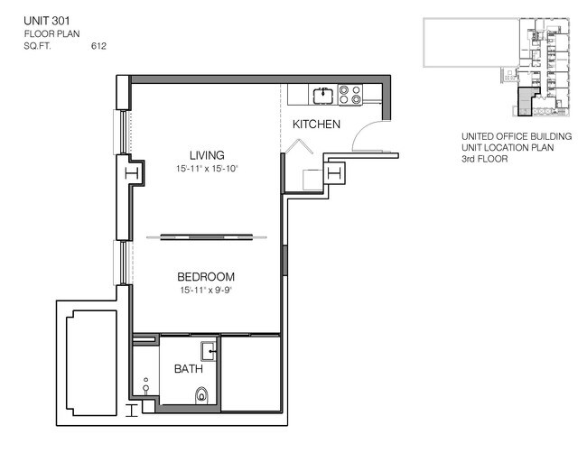 Floorplan - Market District Lofts