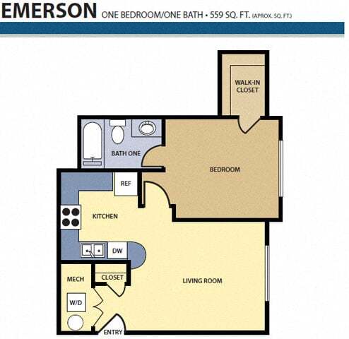 Floorplan - Liberty Bend