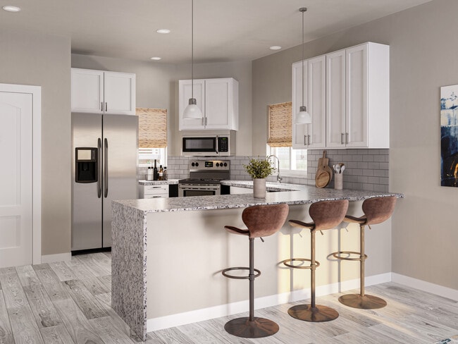 Kitchen - Trulo Homes Jenks