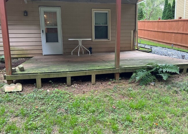 Back Deck - 1025 Peace Dr NW