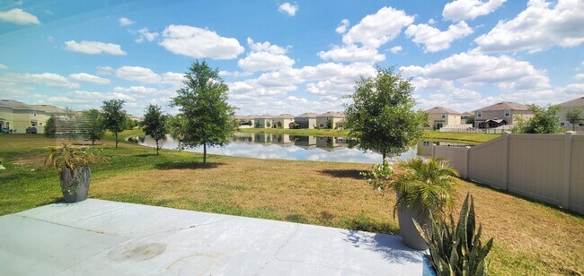 Backyard/patio view - 7583 Tuscan Bay Cir