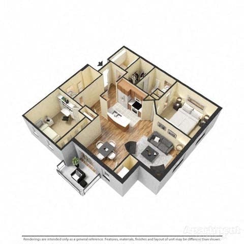 Floorplan - Glacier Valley at Reston Heights