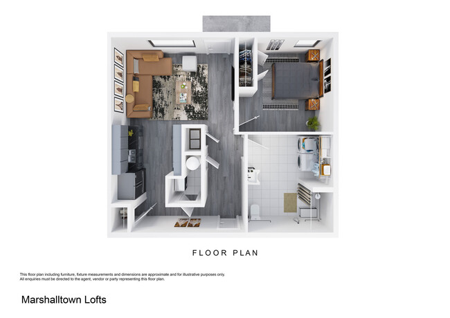 Floorplan - Marshalltown Lofts