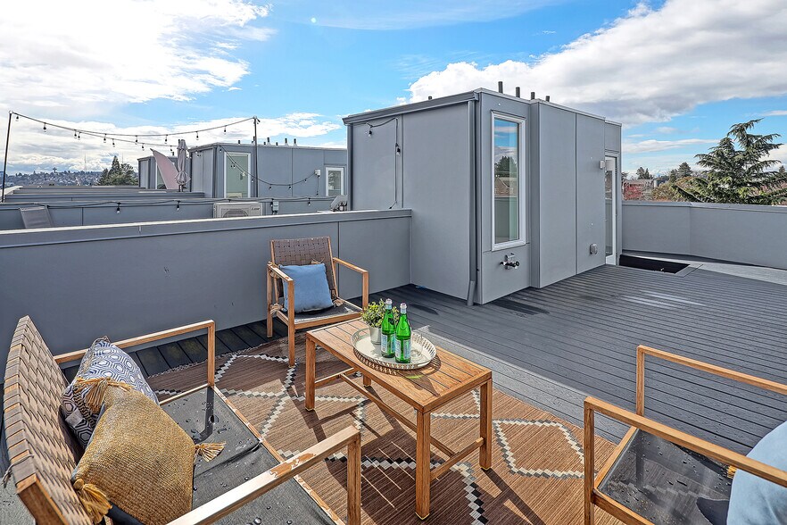 Outdoor space on top of it all. - 818 N 47th St