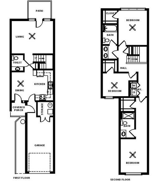 3BR/2.5BA - Townhomes of Craftsman Village