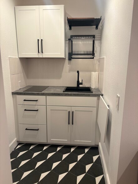 Kitchen-Induction cooktop, Sink w/ Garbage Disposal, Drying Racks - 2175 Calle Ola Verde