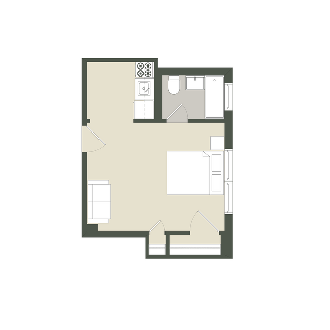 Floorplan - 420 W. Melrose St.