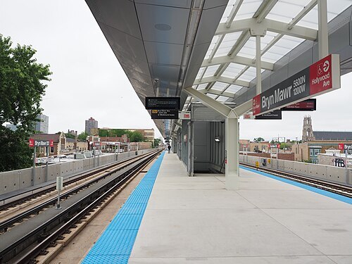 bryn myer red line station - 1122 W Catalpa Ave