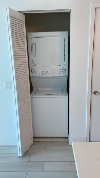 Washer and dryer - 1100 S Miami Ave