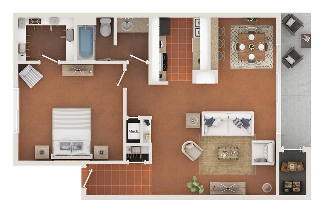 Floorplan - South Congress Square