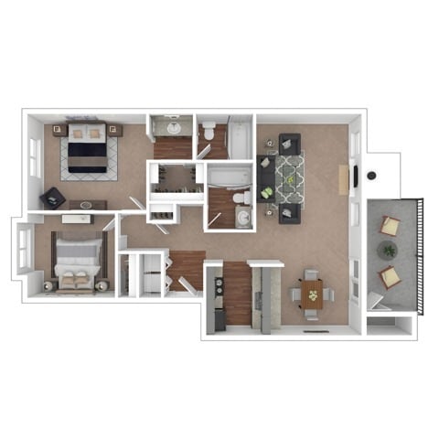 Floorplan - Citizen & Oake Apartments