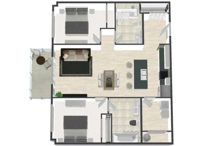 Floorplan - 1620 Central