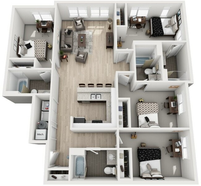 701 4x4A - The Flats