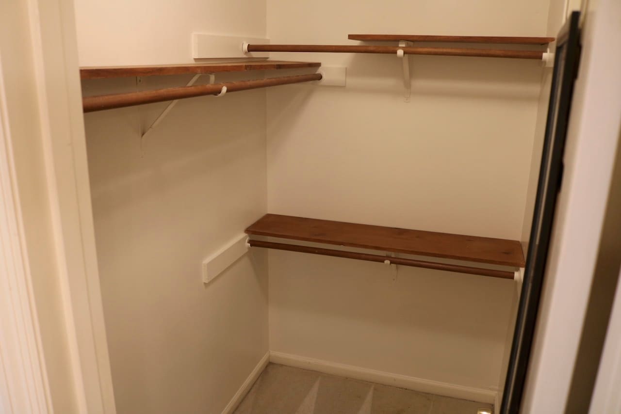 Bedroom 1 walk-in closet. - 7005 Sand Wedge Cir