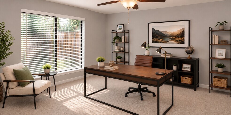 Second Bedroom also makes a great office space - 6723 Eastridge Dr