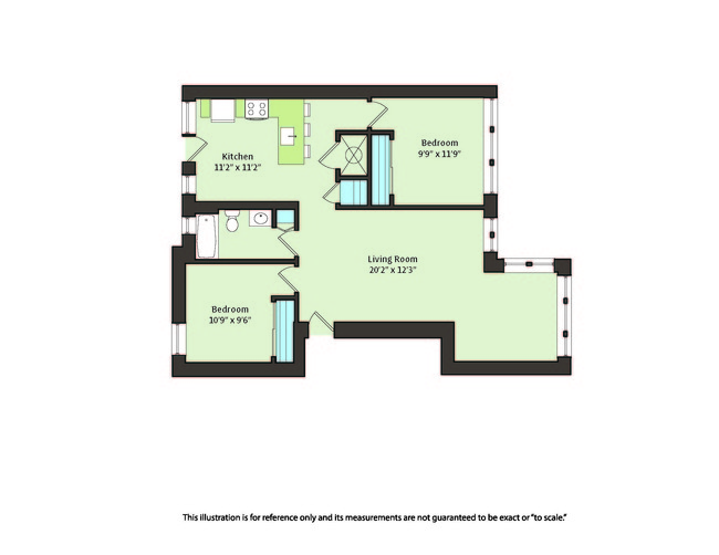 Floorplan - 5234-5244 S. Ingleside Avenue