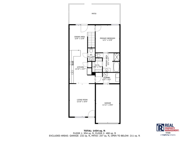 Building Photo - 2BR/2.5BA Townhome at the Villas of Meadow...