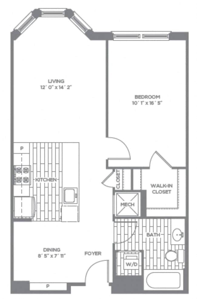 Floorplan - The Asher
