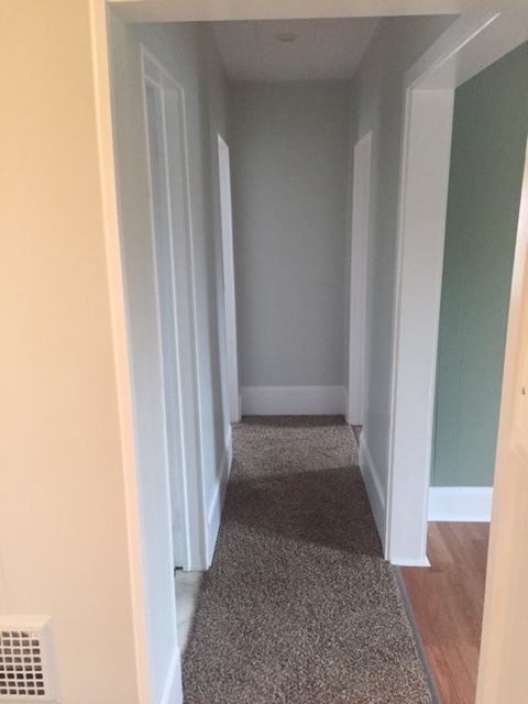 Hallway leading to bedrooms - 905 Schuyler St